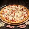 Мясное Ассорти D23 Пицца на тонком тесте в Пицца Хаб по цене 704