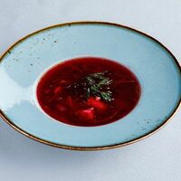 Борщ с куриными фрикадельками в Вкусновица