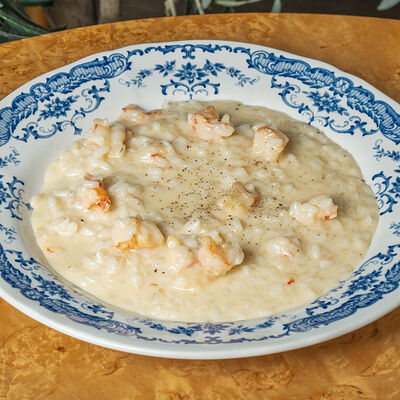 Ризотто Шампань с лангустинами в Grecco по цене 1290 ₽