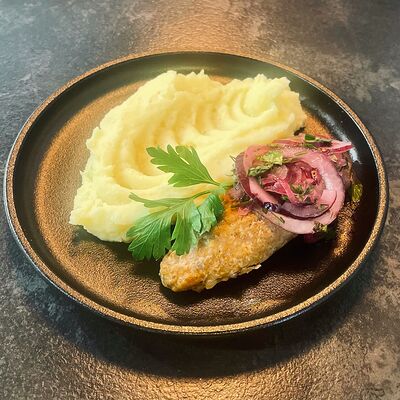 Люля-кебаб с картофельным пюре в Перекусъ по цене 490 ₽