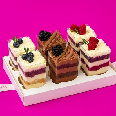 Трайфл Допинг 6 шт в Клубника в шоколаде по цене 3540 ₽