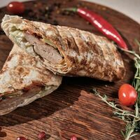 Шаверма с люля кебаб из курицы в Кафе Ореро