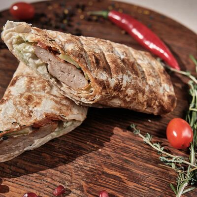 Шаверма с люля кебаб из курицы в Кафе Ореро по цене 180