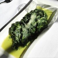 Шпинат по-римски в Ristorante Da Claudio