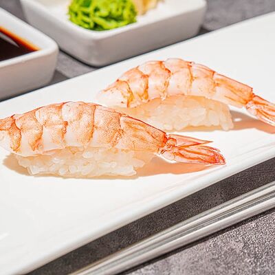 Суши Креветка в Msushi по цене 475 ₽