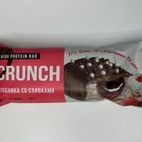 Протеиновый батончик без Bootybar Crunch Клубника со сливкамив New Wave Coffee