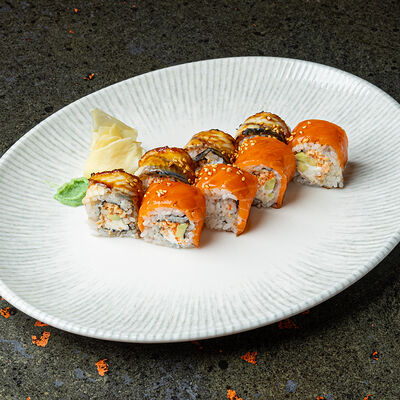 Ролл Дуо в Sumo Izakaya по цене 980 ₽