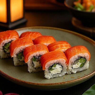 Ролл Филадельфия с креветкой в Shegai Family по цене 720 ₽