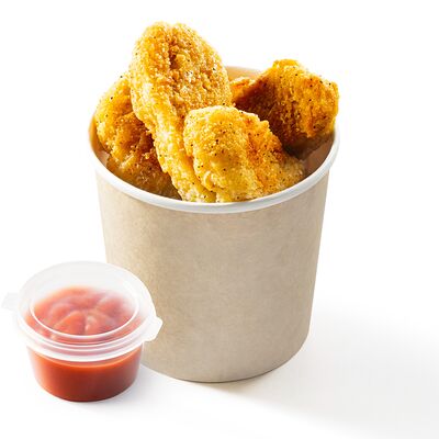Наггетсы с соусом в Сеть АЗС Газпромнефть по цене 209 ₽