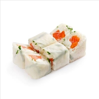 Спринг ролл Папайя-Лосось в Nishiki по цене 599 ₽