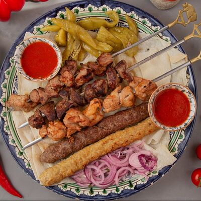 Шашлык из цыпленка в Куркума по цене 630 ₽