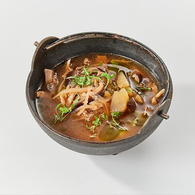 Грибная солянка по-паназиатски в Room-cafe по цене 500 ₽