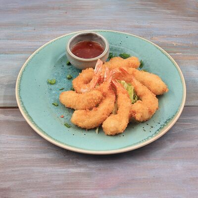 Креветки темпура в Pho'n'Roll по цене 630 ₽