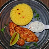 Щучьи котлетки с пюре в Bareda