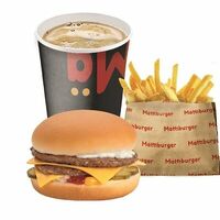 Большой комбо с Двойным Чизбургером в Mattiburger