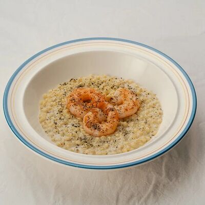 Птитим с креветками в Civil Coffee Bar по цене 790 ₽