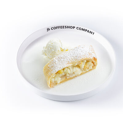 Штрудель с яблоком, корицейв Coffeeshop Company по цене 510 ₽
