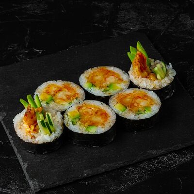Ролл с креветкой темпура в Sushi House по цене 600 ₽