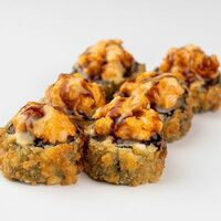 Темпура-ролл с шапочкой из креветки в IPPIN - Fusion Panasia