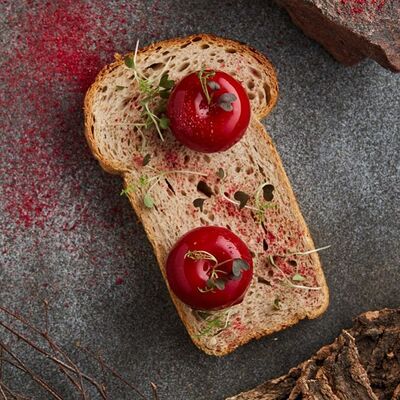 Белевские яблочки - паштет из цыпленка с яблочным конфи в Кулинарный цех по цене 500 ₽