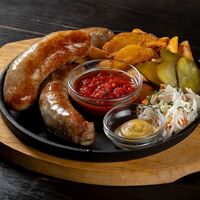 Колбаски Барсолем с картофельными дольками в Barsolem