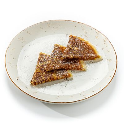 Домашние блинчики со сливочным маслом в The Brasserie по цене 210 ₽