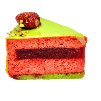 Торт Клубнично-фисташковый в Леди Мармелад по цене 330 ₽