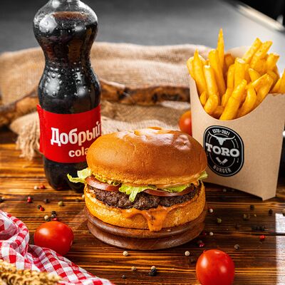 Гамбургер комбов Toro burger по цене 499 ₽
