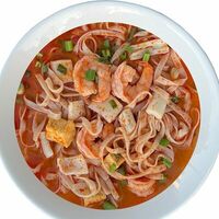 Суп с удоном и морепродуктами в ASIA FOOD-Вьетнамская Кухня