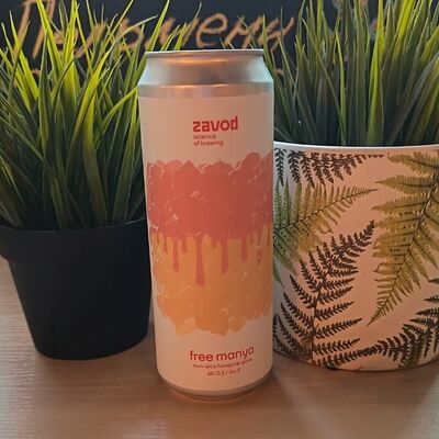 Zavod free Manya безалкогольный в IPA beer cafe по цене 600 ₽