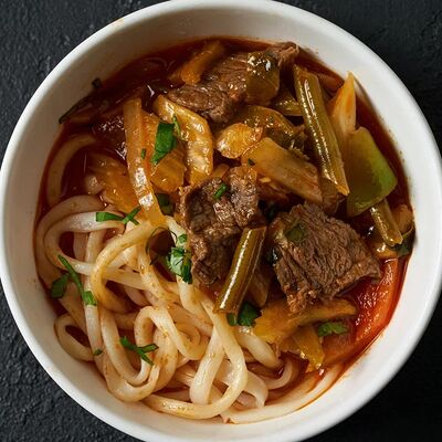 Лагман Узбекский в Чайхонa бapaкaт по цене 520 ₽