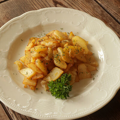 Картофель Пушкин в Кафе Пушкинъ по цене 620 ₽