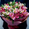 Цветной микс из альстромерий в FLORISTICA по цене 3450