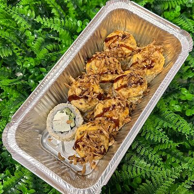 Запеченный Кранч с угрем спайси в Суши Бери по цене 659 ₽