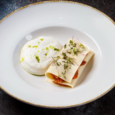 Открытая лазанья в Макароны по цене 600 ₽