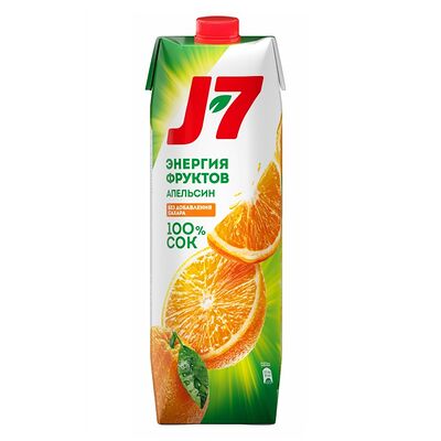 Сок J7 Апельсин 0,97л в Марчеллис по цене 290 ₽