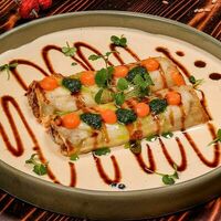 Канеллони с телятиной в соусе бешамель в The River Restaurant