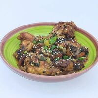 Курица Девилд в Banana Leaf