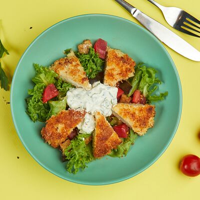 Салат с курицей и баклажаном в Корица по цене 410 ₽