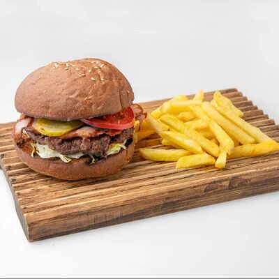 Голый ржаной с порцией фри в Голый повар по цене 790 ₽