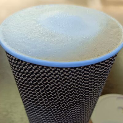 Капучино на банановом молоке в Чайный волшебник по цене 320 ₽