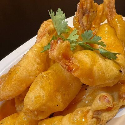 Тигровая креветка в кисло-сладком соусе в Panda Express по цене 1210 ₽