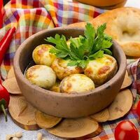 Шампиньоны с сыром в Гриль парк