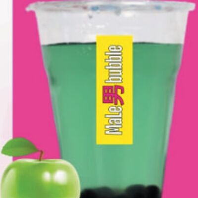 Баббл ти Яблоко-киви в Male bubble по цене 220 ₽