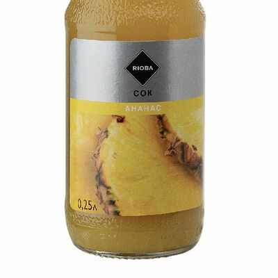 Сок Rioba Ананасовый в Хука Lounge по цене 200 ₽