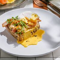 Яйцо Бенедикт с цыпленком и грибами в ЛарисуВаннуХочу