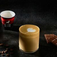 Флэт Уайт в Baggins Coffee