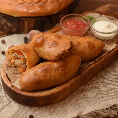 Пирожки с капустой в Горная аптека по цене 400 ₽