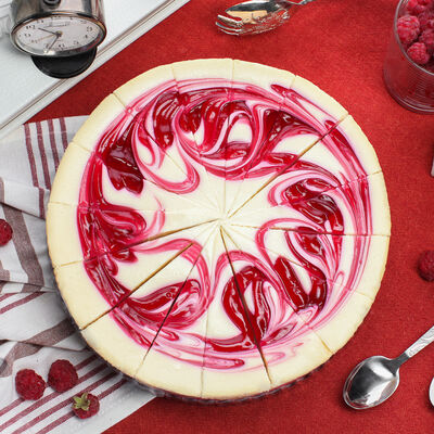 Чизкейк Нью-Йорк с малиной Премиум в Десерт Коллекция по цене 2740 ₽