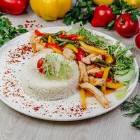 Курица по-мексикански в Ривьера